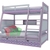 Giường tầng gỗ, F.CH131-H, Nội thất F21,