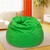 Gối lười hạt xốp hình giọt nước hoa màu Xanh lá cây GL020 (C