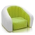 Ghế Sofa White color