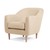 Ghế sofa đơn Tubby - Kem