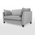 Ghế sofa  Wolseley - Xám