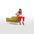 Ghế sofa Tubby- Xanh rêu