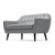 Ghế sofa Richie - Xám