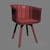 Ghế armchair Flower