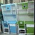Bộ bàn liền giá sách 1m2
