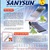 Máy nước nóng năng lượng mặt trời SANYSUN 120 Lít