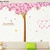 Decal dán tường Ovivi cây anh đào to OV130