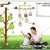 Decal dán tường ovivi cây khung ảnh the song OV208