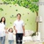 Decal dán tường Ovivi Cây xanh mùa hè OV256