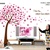 Decal dán tường Ovivi cây mai hồng OV262