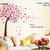 Decal dán tường Ovivi cây mai hồng OV262