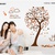 Decal dán tường Ovivi cây love cat OV397