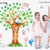 Decal dán tường Ovivi Cây tổ chim non OV480
