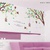 Decal dán tường Ovivi cành cây lồng chim đôi OV624