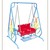 Sản xuất xích đu trẻ em bằng sắt 4 chỗ ngồi.