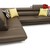 Sofa da góc cao cấp đầu gật gù MSDH-163