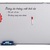 Bảng từ trắng viết bút lông kích thước 60x80cm