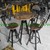 Bàn ghế gỗ phong cách Vintage MV307, 308, 309, 310
