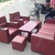Thanh lý Bộ Sofa Simili màu đỏ