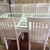 bàn ăn sơn trắng 160x80x75
