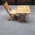 Bàn ghế cafe mini gỗ cao su loại nhỏ