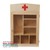 tủ thuốc gia đình 3- chất  liệu gỗ tự nhiên