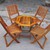 ghế gỗ sân vườn cho nhà hàng và quán