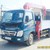 Xe cẩu tự hành thaco ollin 500b gắn cẩu unic 3 tấn
