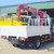 Xe cẩu tự hành thaco ollin 500b gắn cẩu unic 3 tấn