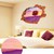 Decal 3D cánh đồng hoa oải hương