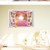 Decal Cửa sổ con đường hoa đào