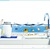 Decal Chân tường đại dương xanh