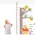 Decal Thước đo gấu Pooh