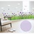 Decal Chân tường hoa cúc tím 