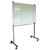 Bảng kính văn phòng có chân di động 80 x 120cm