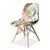Ghế nhựa bọc vải, ghế nhựa bọc vải thổ cẩm, ghế EAMES DSW