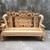 Bàn ghế phòng khách - Quốc rồng cột 12 (PK-19)