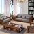 Sofa gỗ tự nhiên hiện đại 