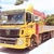 Xe cẩu tự hành 15 tấn , xe AUMAN gắn cẩu kanglim 15 tấn