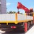 Xe cẩu tự hành 15 tấn , xe AUMAN gắn cẩu kanglim 15 tấn