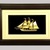 Tranh thuyền 3D mạ vàng 24K
