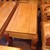 Bộ bàn ghế màu gỗ tự nhiên, cực đẹp và sang trọng
