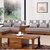 Sofa góc gỗ tự nhiên SFG018
