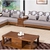 Sofa góc gỗ tự nhiên SFG018