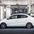 Giá xe Attrage số tự động, đời 2017, giảm ngay 43 triệu, Bán xe Attrage CVT mẫu mới 2017 màu trắng