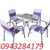 Thanh lí bộ bàn ghế mây thúng 007