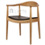 Kennedy Chair| ghế gỗ tự nhiên có nệm lót tại HCM 