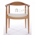Kennedy Chair| ghế gỗ tự nhiên có nệm lót tại HCM 