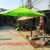 Bàn ghế cà phê ô dù che mát