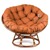 Papasan Chair | Ghế thư giãn mây tròn có nệm lót màu tại HCM
